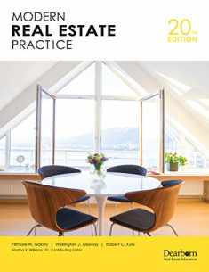 Dearborn Modern Real Estate Practice, 20th Edition (Paperback) – Comprehensive Real Estate Guide on Law, Regulations, and Principles