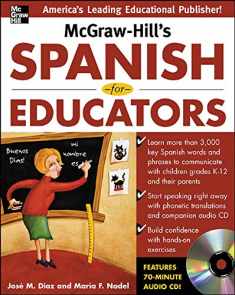 McGraw-Hill's Spanish for Educators w/Audio CD