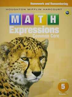Homework & Remembering, Volume 1 Grade 5 (Math Expressions)