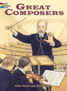 Great Composers Coloring Book (Dover History Coloring Book)