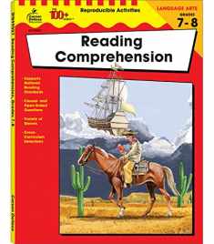 Carson Dellosa The 100+ Series: Grade 7-8 Reading Comprehension Workbook, Vocabulary, Biography, Fiction & Nonfiction, 7th Grade & 8th Grade Reading ... or Homeschool Curriculum (Volume 22)