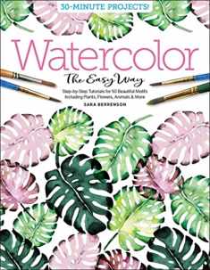 Painterly Days: The Flower Watercoloring Book for Adults (Painterly Days,  1)