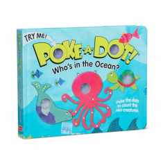 Melissa & Doug Children's Book - Poke-a-Dot: Who’s in the Ocean (Board Book with Buttons to Pop) - FSC Certified
