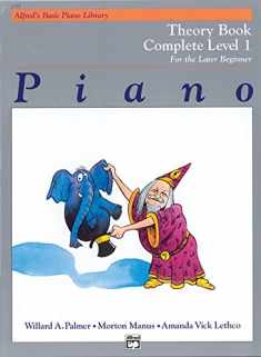 Alfred's Basic Piano Library Theory Complete, Bk 1: For the Later Beginner (Alfred's Basic Piano Library, Bk 1)