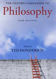 The Oxford Companion to Philosophy New Edition