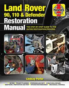 Land Rover 90, 110 and Defender Restoration Manual: The Step-By-Step Guide to the Entire Restoration Process (Haynes Restoration Manuals)