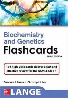 Lange Biochemistry and Genetics Flashhcards, Third Edition (Lange Flashcards)