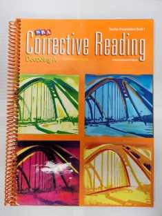 Corrective Reading Decoding Level A, Presentation Book 1 (CORRECTIVE READING DECODING SERIES)