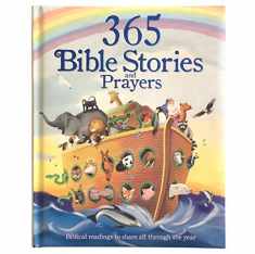 365 Bible Stories and Prayers Padded Treasury - Gift for Easter, Christmas, Communions, Baptism, Birthdays (Little Sunbeams)