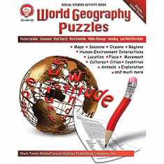 Mark Twain - World Geography Puzzles, Grades 6 - 12