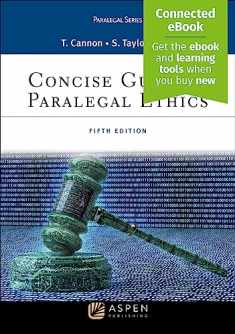 Concise Guide to Paralegal Ethics [Connected eBook]