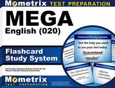 MEGA English (020) Flashcard Study System: MEGA Test Practice Questions & Exam Review for the Missouri Educator Gateway Assessments