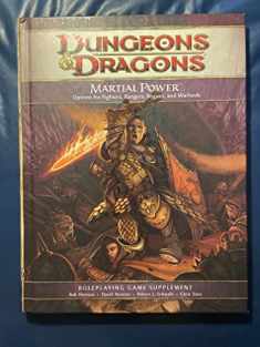 Martial Power: A 4th Edition D&D Supplement (D&D Rules Expansion)