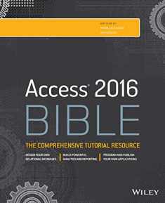 Access 2016 Bible (Bible (Wiley))
