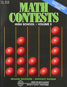 Math Contests: High School, Volume 2: School Years 1982-83 through 1990-91