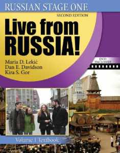 Russian Stage One: Live from Russia, Vol. 1 (Book & CD & DVD) (Russian in Stages)