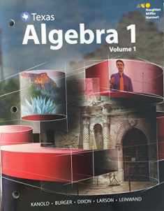 Texas Algebra 1 (Go Math!)
