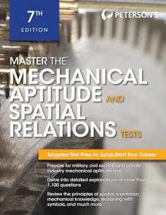 Master The Mechanical Aptitude and Spatial Relations Test (Peterson's Master the Mechanical Aptitude & Spatial Tests)
