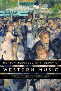 Norton Recorded Anthology of Western Music (Ancient to Baroque)