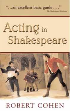 Acting In Shakespeare