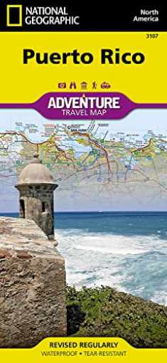 Puerto Rico Map (National Geographic Adventure Map, 3107)