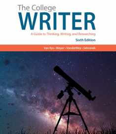 The College Writer: A Guide to Thinking, Writing, and Researching (with 2019 APA Updates)