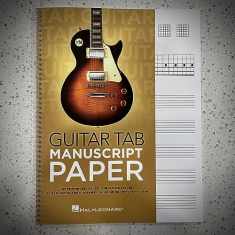 Guitar Tab Manuscript Paper