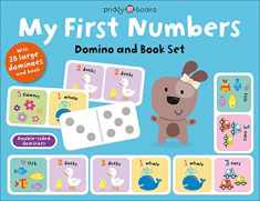 My First Numbers Domino and Book Set: With 28 Large Dominoes and book (My First Priddy)