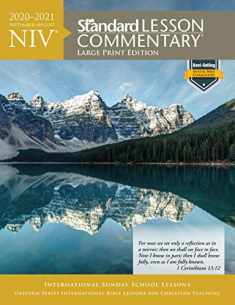 NIV® Standard Lesson Commentary® Large Print Edition 2020-2021
