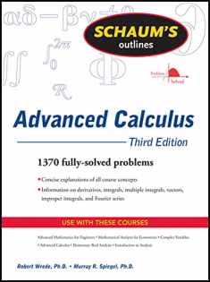 Schaum's Outline of Advanced Calculus, Third Edition (Schaum's Outlines)