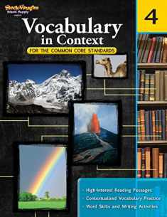 Vocabulary in Context for the Common Core Standards: Reproducible Grade 4