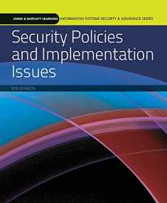 Security Policies and Implementation Issues (Information Systems Security & Assurance)