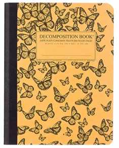 Decomposition Monarch Migration College Ruled Composition Notebook - 9.75 x 7.5 Journal with 160 Lined Pages - Cute Notebooks for School Supplies, Home & Office - 100% Recycled Paper - Made in USA