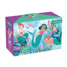 Mudpuppy Mermaids Glitter Puzzle
