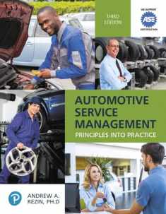 Automotive Service Management (Pearson Automotive Series)