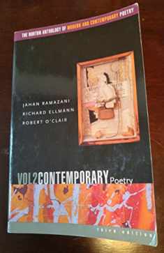 The Norton Anthology of Modern and Contemporary Poetry, Volume 2: Contemporary Poetry