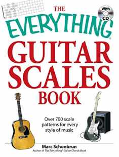 The Everything Guitar Scales Book with CD: Over 700 scale patterns for every style of music (Everything® Series)