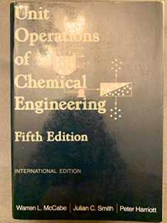 Unit Operations In Chemical Engineering