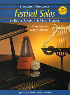 W37TP - Standard of Excellence - Festival Solos Book/CD Book 2 - Trumpet (Book & Cd Package)