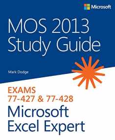 MOS 2013 Study Guide for Microsoft Excel Expert (MOS Study Guide)