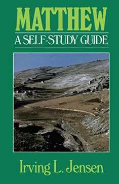 Matthew- Jensen Bible Self Study Guide (Jensen Bible Self-Study Guide Series)