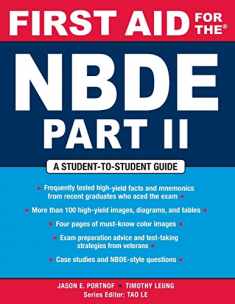 First Aid for the NBDE Part II (First Aid Series)