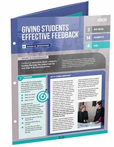 Giving Students Effective Feedback