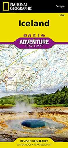 Iceland Map (National Geographic Adventure Map, 3302)