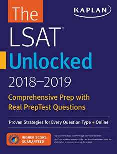 LSAT Unlocked 2018-2019: Proven Strategies For Every Question Type + Online (Kaplan Test Prep)