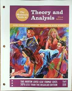 The Musician's Guide to Theory and Analysis (The Musician's Guide Series)