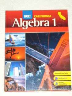 Holt Algebra 1 California