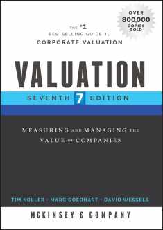 Valuation: Measuring and Managing the Value of Companies (Wiley Finance)