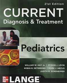 Current Diagnosis And Treatment Ped (Lange Medical Book)