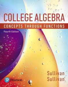 College Algebra: Concepts Through Functions, Books a la Carte Edition plus MyLab Math with Pearson eText -- 24-Month Access Card Package